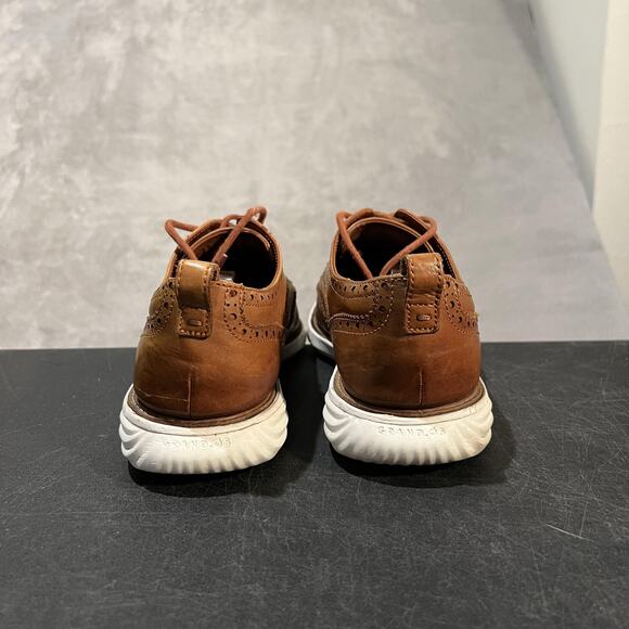 Cole Haan Grand Evolution Shortwing Shoes Mens 9.5 Leather Oxford Comfort OS - Picture 6 of 11